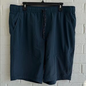 Gerry Men's Blue 4-Way Stretch, Elastic Waistband Lightweight Trail Short Sz XXL